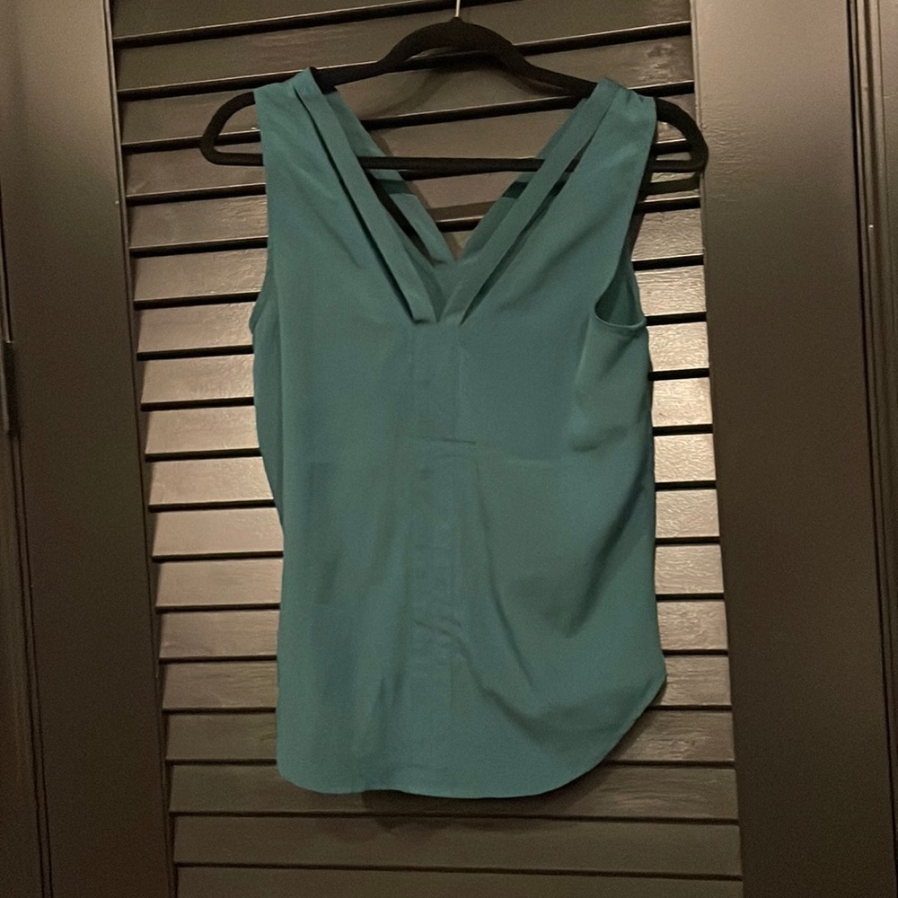 Trouvé dark green cutout top.